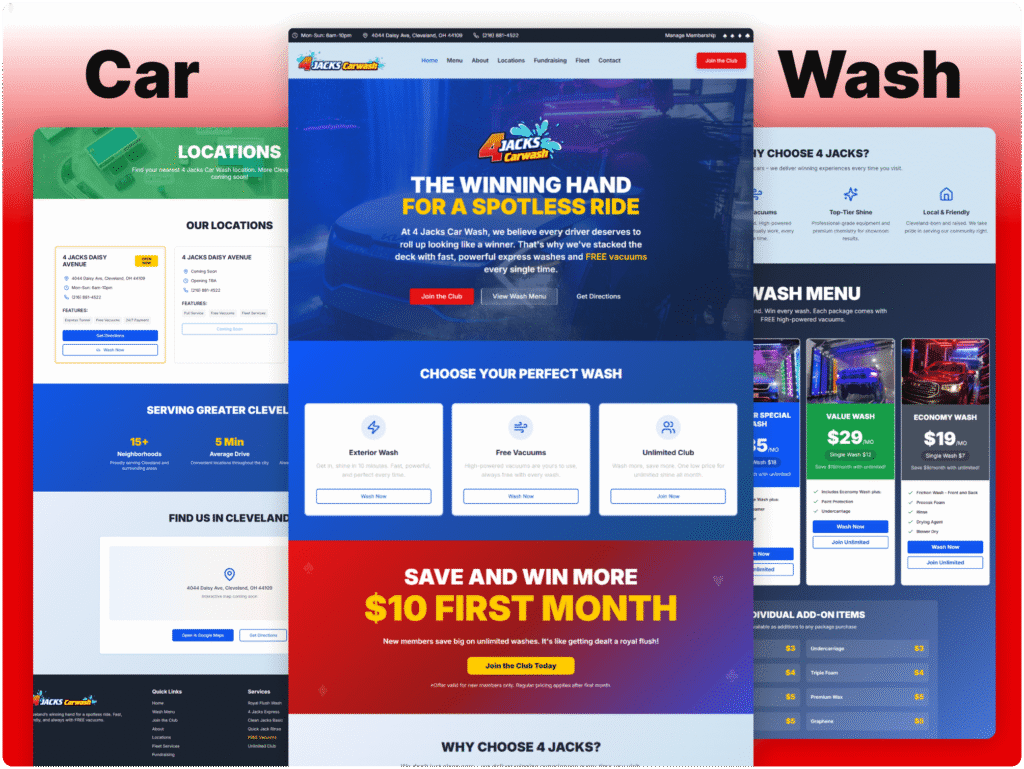Carwash Website