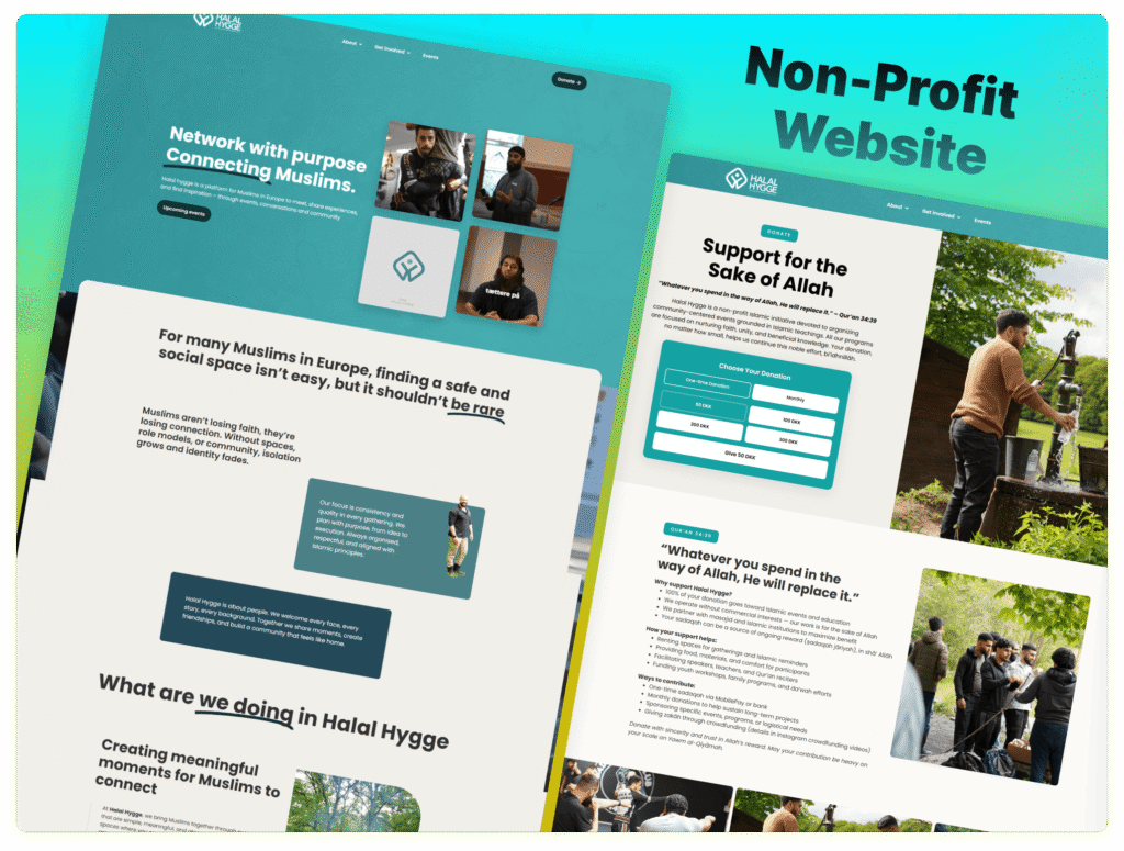 Halalhygge Non-profit Website