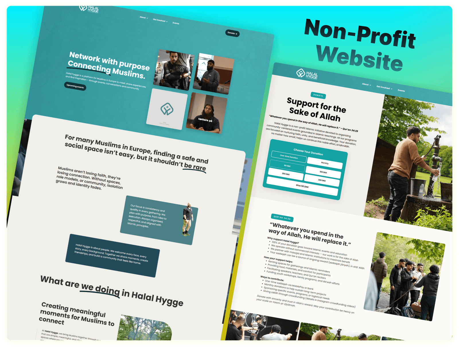 Halalhygge Non-profit Website