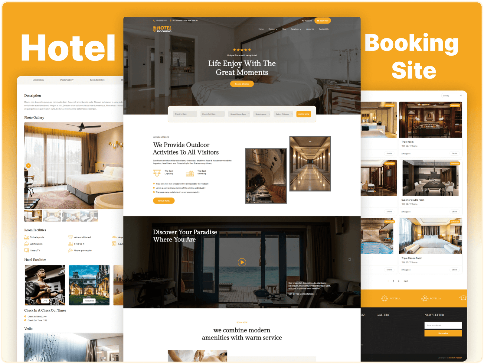 Hotel Booking website