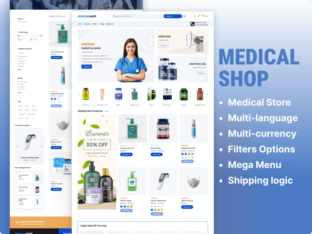 Medicalshop Website