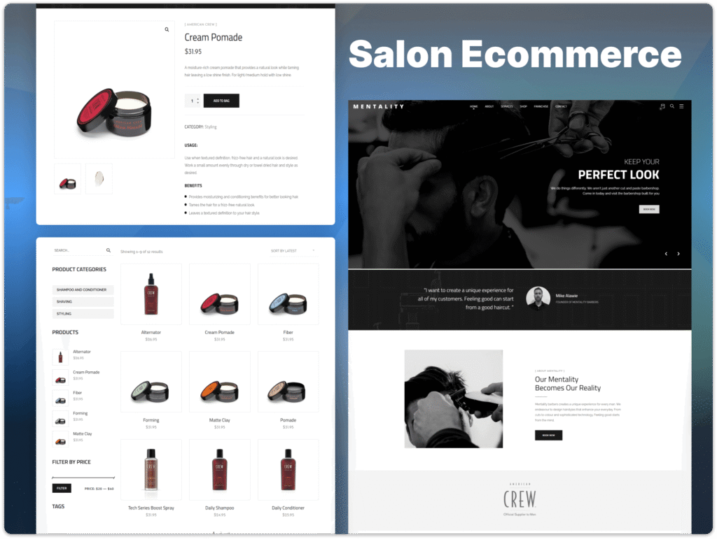 Salon Website