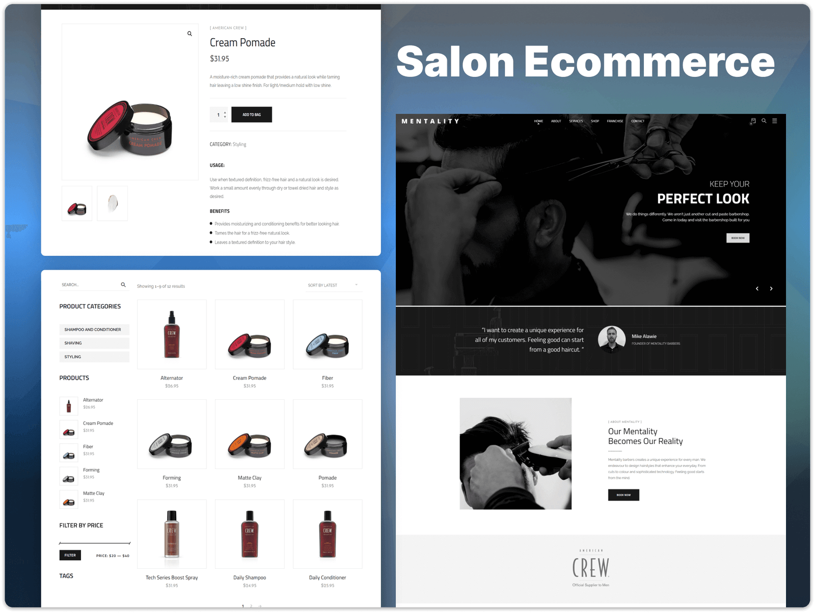 Salon Website