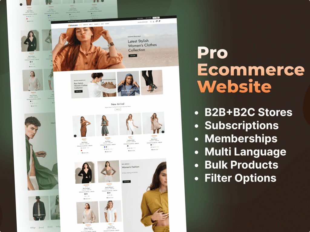 Pro Ecommerce Website