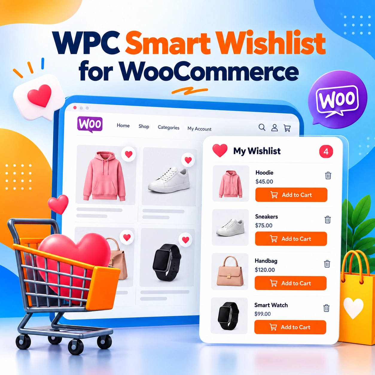 WPC Smart Wishlist for WooCommerce Plugin